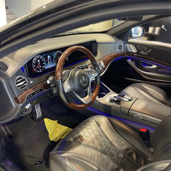 2018 Mercedes-benz S class VIN WDDUG8GB9JA419498 COPART salvage auction — NORMAL WEAR, Nj - Certificate Of Title (P), sold $18,700 on 2026-07-29 (photo 9)