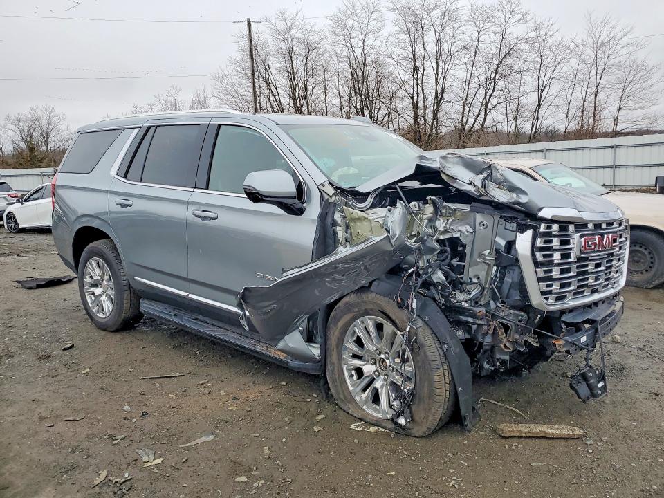 2025 Gmc Yukon VIN 1GKS2DRL3SR269913 COPART salvage auction — FRONT END, Ny - Certificate Of Title (P), sold $31,750 on 2026-07-21 (photo 4)