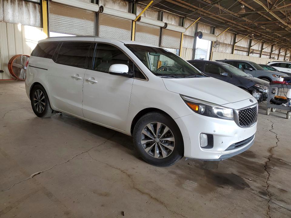 2018 Kia SEDONA VIN KNDMC5C16J6380728 COPART salvage auction — FRONT END, Az - Dealer Only Clean Title, sold $1,750 on 2026-07-20 (photo 4)