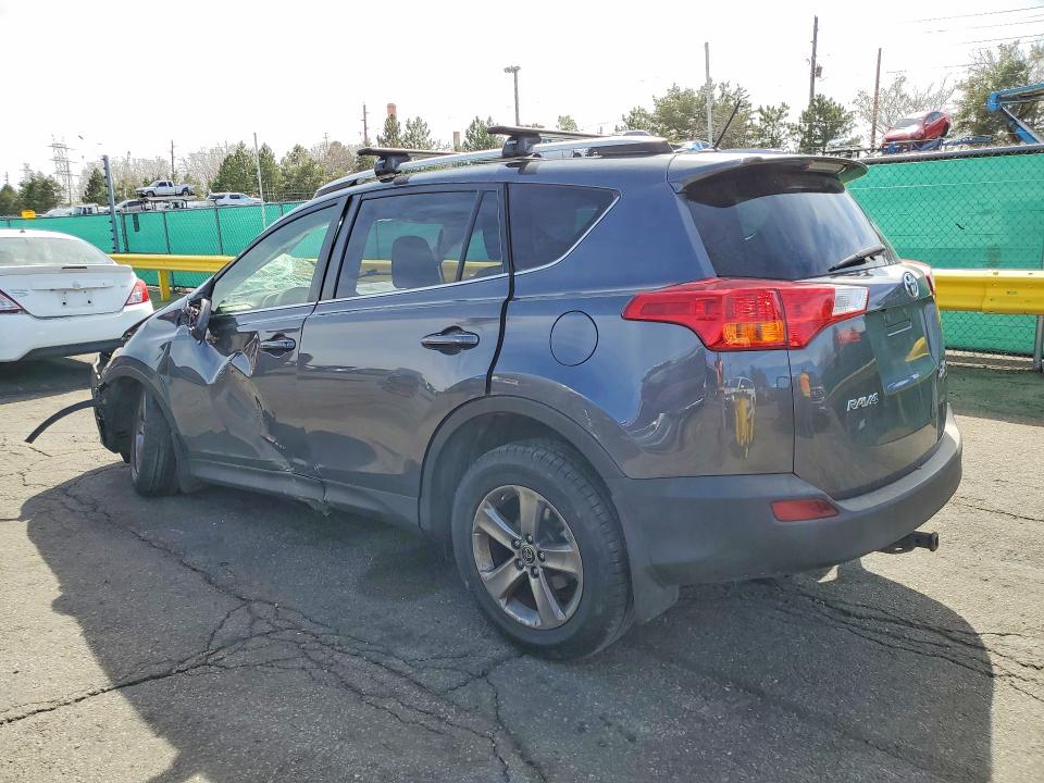 2015 Toyota Rav4 VIN JTMRFREV5FD165333 COPART salvage auction — FRONT END, Co - Salvage Title, sold $1,850 on 2026-07-09 (photo 2)