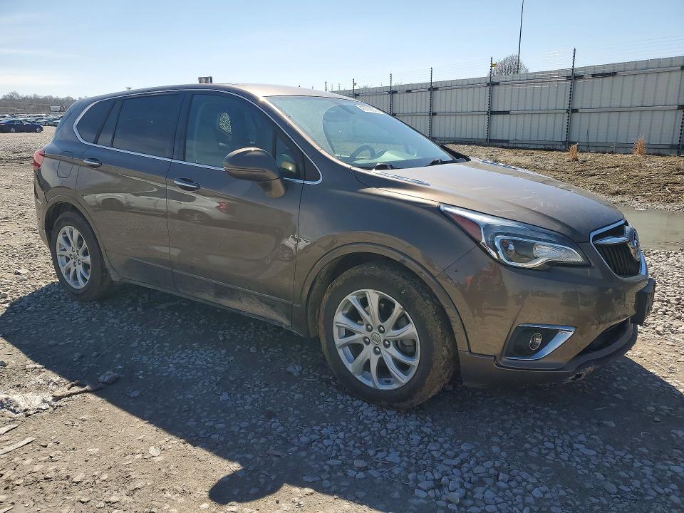 2019 Buick Envision VIN LRBFXBSA3KD017893 COPART salvage auction — WATER/FLOOD, Il - Salvage Cert-Flood, sold $1,150 on 2026-07-08 (photo 4)