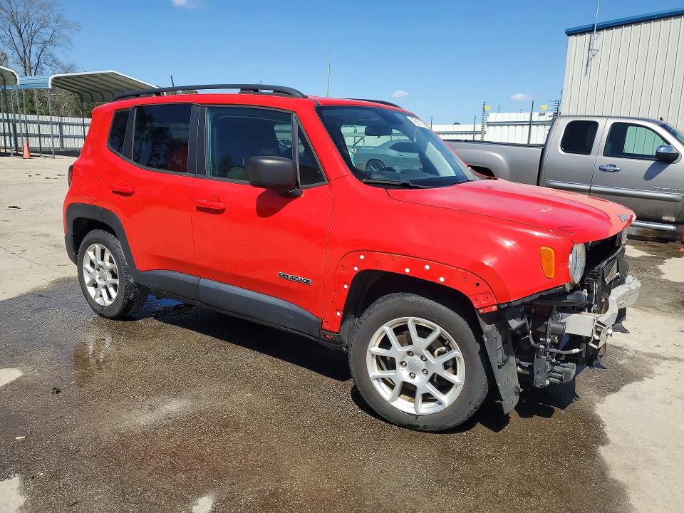 2019 Jeep Renegade VIN ZACNJAAB4KPK13925 COPART salvage auction — FRONT END, Sc - Cert Of Title-Salvage, sold $2,000 on 2026-07-06 (photo 4)