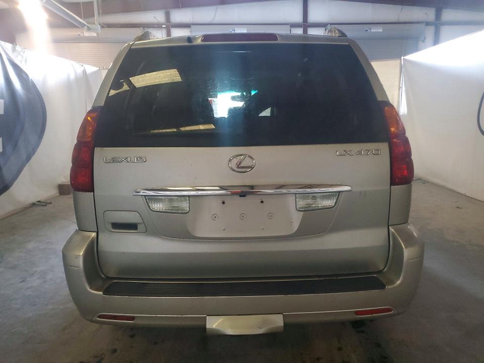 2004 Lexus Gx VIN JTJBT20X440052355 COPART salvage auction — WATER/FLOOD, Nv - Certificate Of Title, sold $9,400 on 2026-07-02 (photo 6)