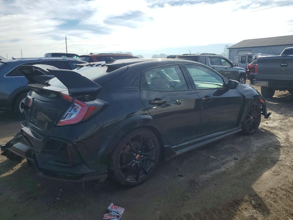 2021 Honda Civic VIN SHHFK8G72MU204164 COPART salvage auction — REAR END, MI - SCRAP CERTIFICATE OF TITLE, sold $8,200 on 2026-07-08 (photo 3)