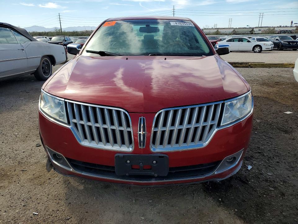 2010 Lincoln townhouse Mkz VIN 3LNHL2GC6AR634965 COPART salvage auction — FRONT END, AZ - CERTIFICATE OF TITLE, sold $975 on 2026-07-31 (photo 5)