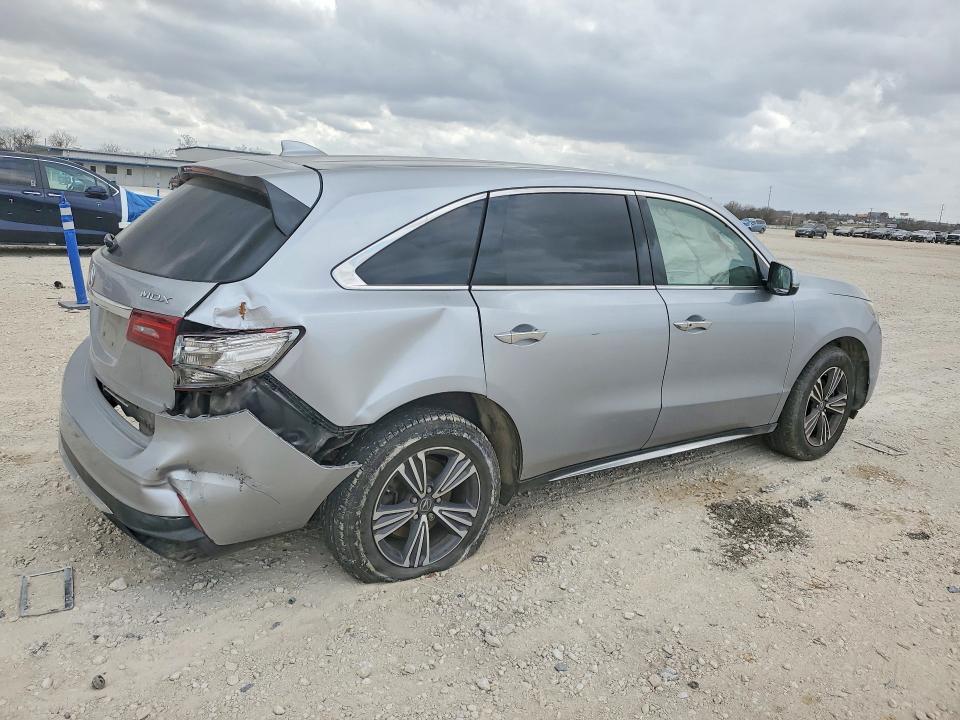 2018 Acura Mdx VIN 5J8YD3H33JL007646 COPART salvage auction — SIDE, Tx - Certificate Of Title, sold $3,800 on 2026-07-09 (photo 3)