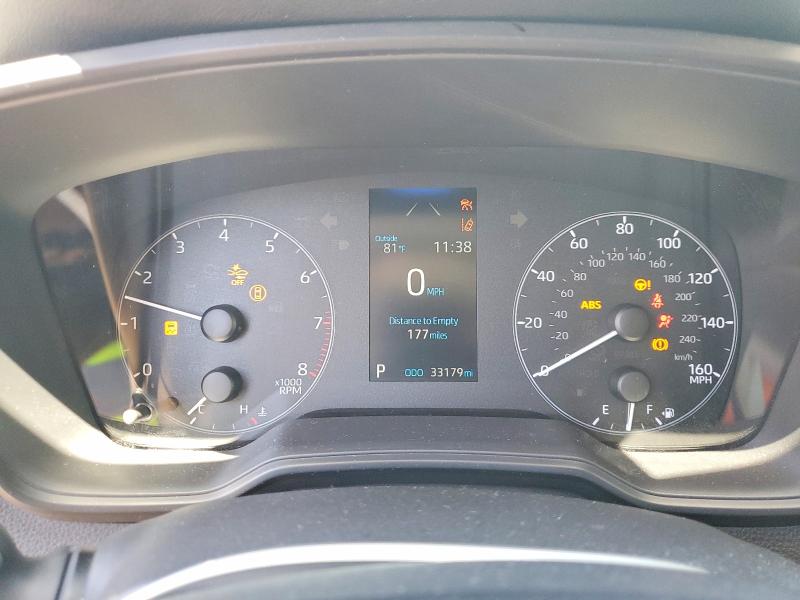 2024 Toyota Corolla VIN JTDB4MEE0R3021726 COPART salvage auction — WATER/FLOOD, SC, sold $3,300 on 2026-07-20 (photo 9)