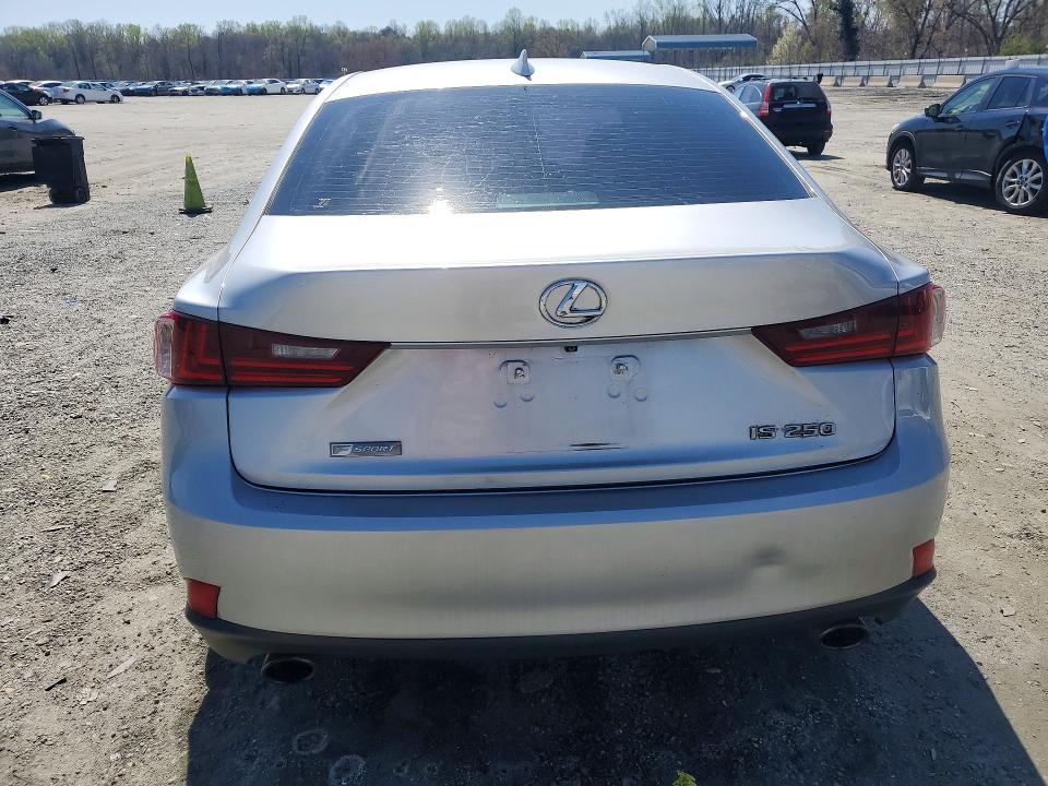2014 Lexus Is VIN JTHBF1D22E5025158 COPART salvage auction — FRONT END, Sc - Cert Of Title-Salvage, sold $3,750 on 2026-07-06 (photo 6)