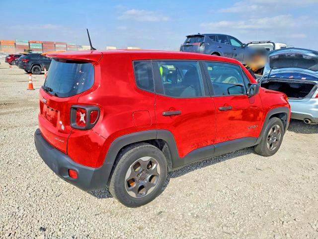 2015 Jeep Renegade VIN ZACCJAAHXFPC08233 COPART salvage auction — MECHANICAL, Oh - Certificate Of Title, sold $1,400 on 2026-07-07 (photo 3)