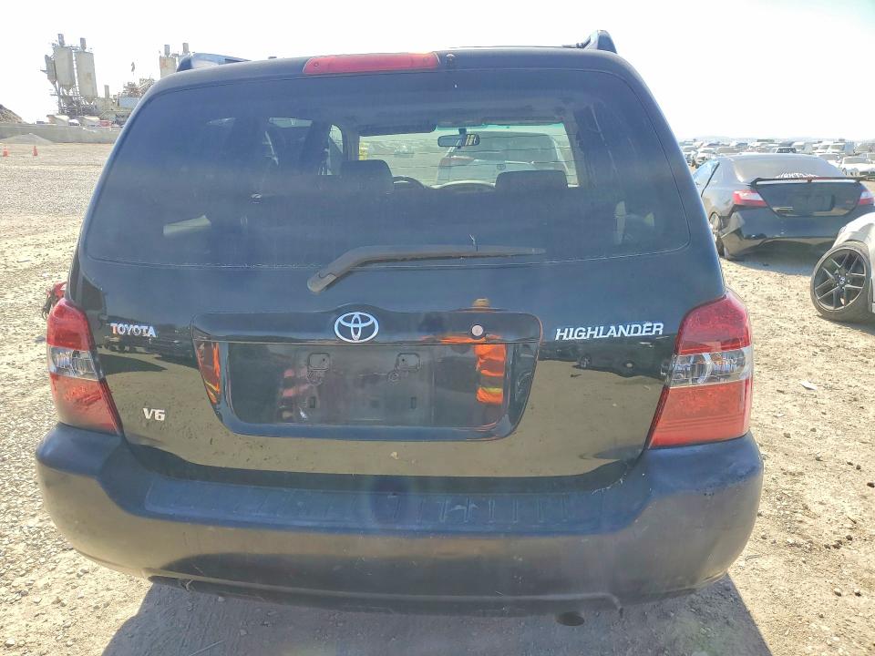 2005 Toyt Highlander VIN JTEDP21A950055064 COPART salvage auction — FRONT END, DQ, sold $575 on 2026-07-31 (photo 6)