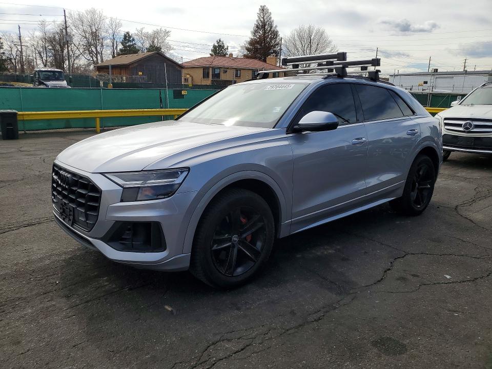 2019 Audi Q8 VIN WA1AVAF11KD017312 COPART salvage auction — MINOR DENT/SCRATCHES, Co - Dis/Dlr/Exp Only Clean Title, sold $12,500 on 2026-07-14 (photo 1)