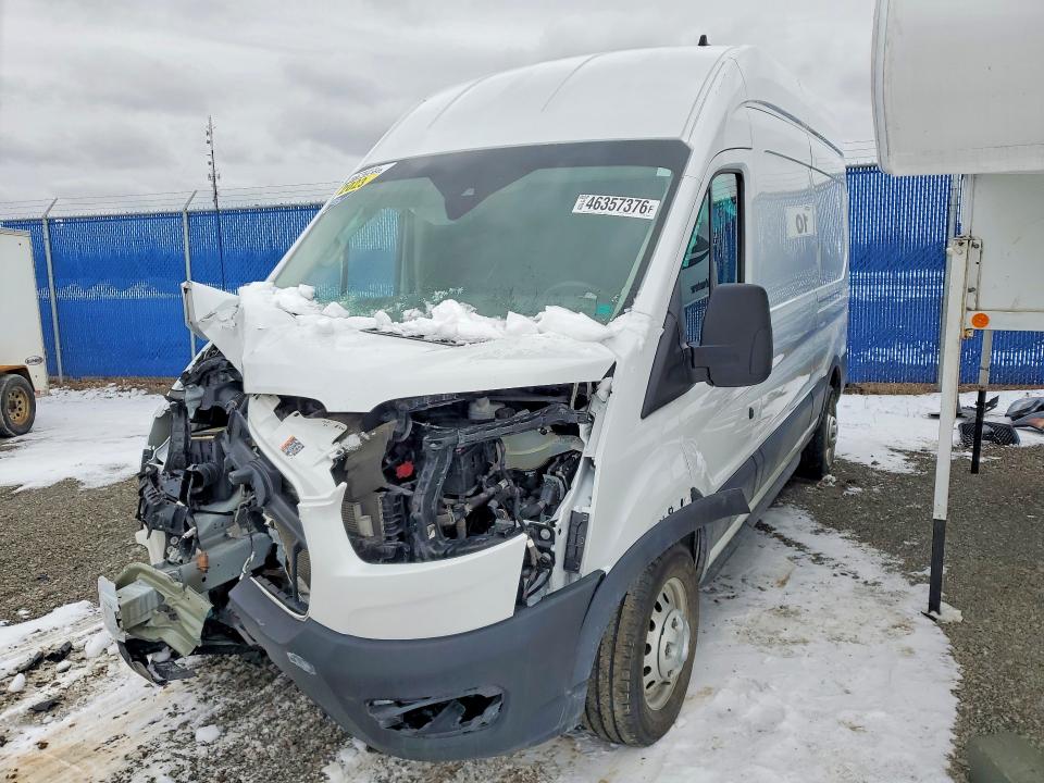 2023 Ford Transit VIN 1FTBR2X80PKA36873 COPART salvage auction — FRONT END, Ns - Salvage Title, sold $1,500 on 2026-07-09 (photo 1)