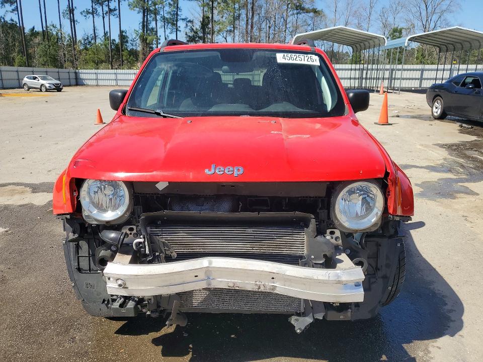 2019 Jeep Renegade VIN ZACNJAAB4KPK13925 COPART salvage auction — FRONT END, Sc - Cert Of Title-Salvage, sold $2,000 on 2026-07-06 (photo 5)