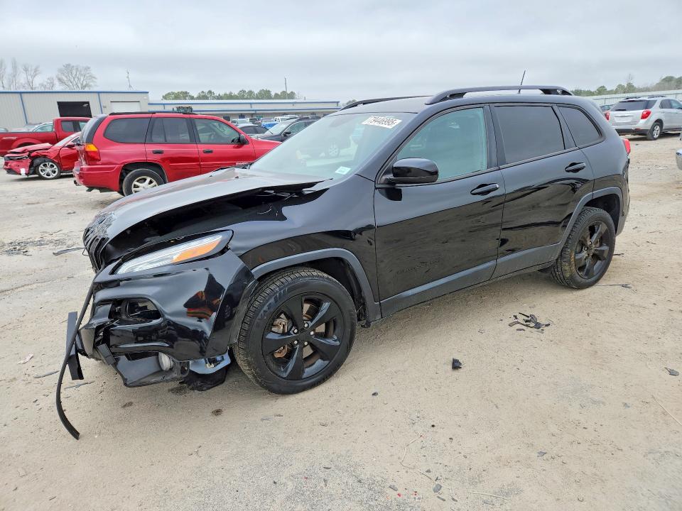 2018 Jeep Cherokee VIN 1C4PJLCX7JD528134 COPART salvage auction — FRONT END, Sc - Cert Of Title-Salvage, sold $1,200 on 2026-07-06 (photo 1)