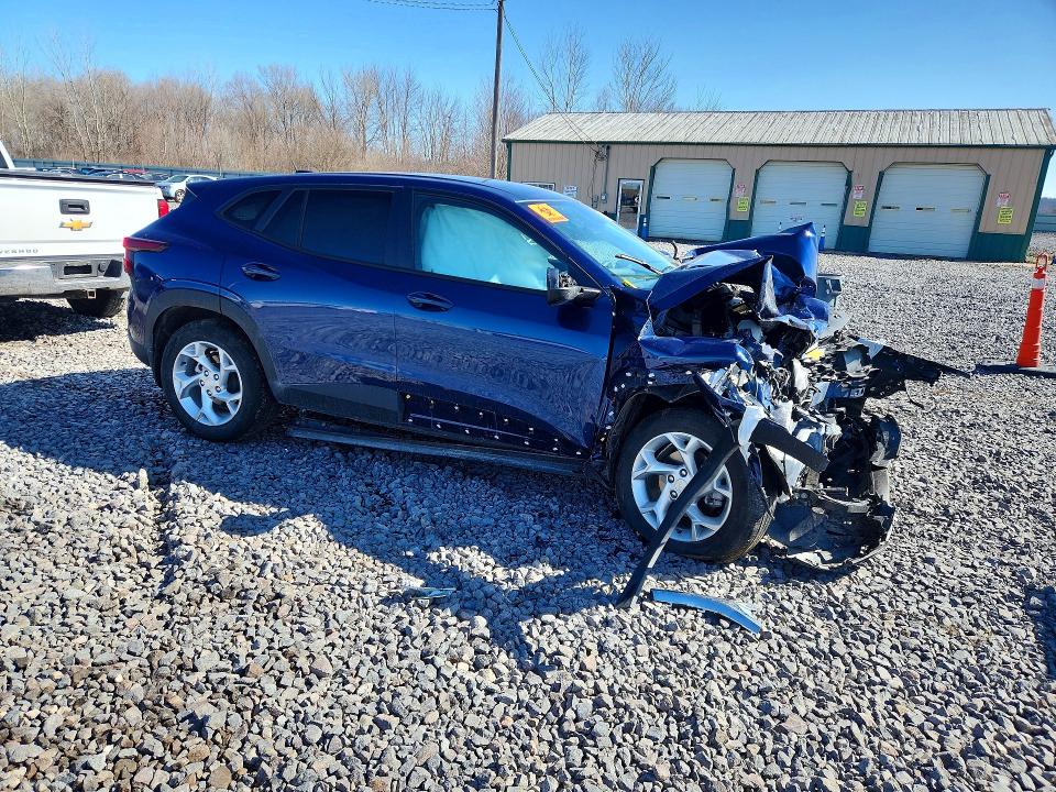 2024 Chevrolet Trax VIN KL77LFE26RC183660 COPART salvage auction — FRONT END, SC, sold $1,600 on 2026-07-13 (photo 4)