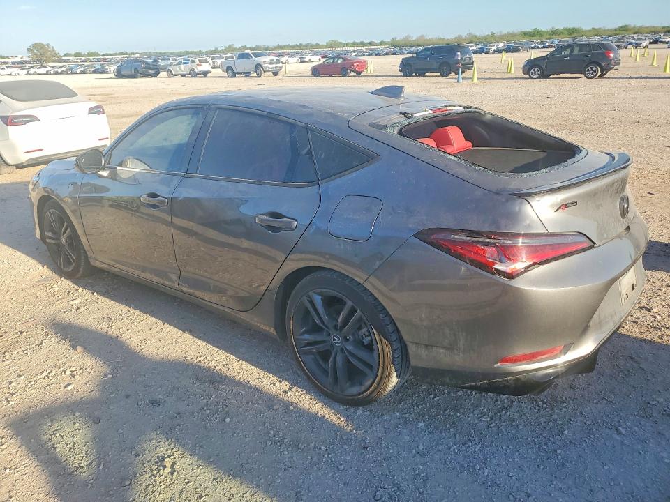 2025 Acura Integra VIN 19UDE4H38SA014008 COPART salvage auction — HAIL, Tx - Certificate Of Title, sold $4,750 on 2026-07-02 (photo 2)