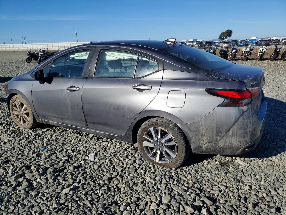 2021 Nissan Versa VIN 3N1CN8EV8ML850844 COPART salvage auction — FRONT END, Ca - Salvage Certificate, sold $2,950 on 2026-07-09 (photo 2)