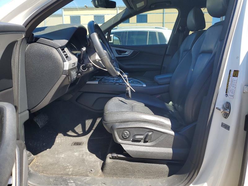 2018 Audi Q7 VIN WA1LHAF75JD002749 COPART salvage auction — FRONT END, Tx - Certificate Of Title, sold $5,100 on 2026-07-06 (photo 7)