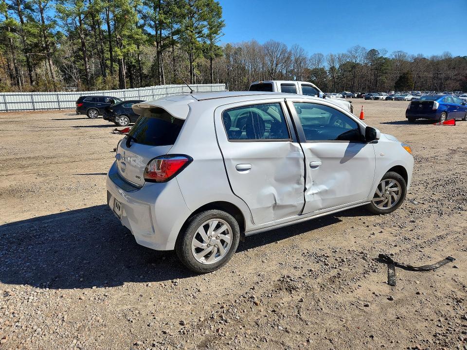 2024 Mitsubishi Mirage VIN ML32AUHJ0RH001211 COPART salvage auction — SIDE, Nc - Salvage Certificate Of Title, sold $5,400 on 2026-07-10 (photo 3)
