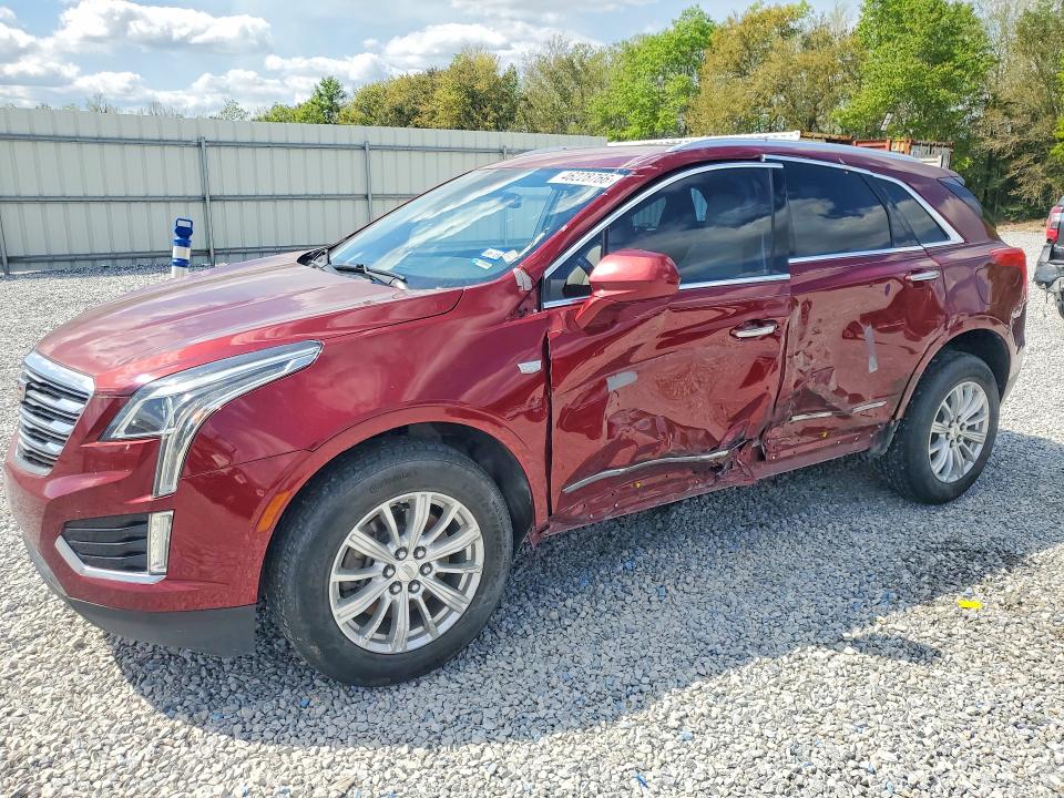 2018 Cadillac Xt5 VIN 1GYKNARS2JZ159422 COPART salvage auction — SIDE, Tx - Salvage Vehicle Title, sold $3,350 on 2026-07-20 (photo 1)