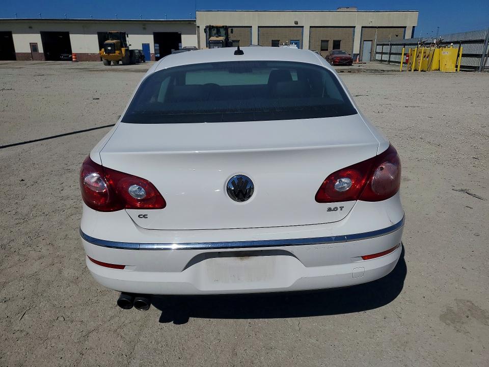 2011 Volkswagen Cc VIN WVWMN7AN4BE710983 COPART salvage auction — UNDERCARRIAGE, IN - BILL OF SALE - PARTS ONLY, sold $500 on 2026-07-31 (photo 6)