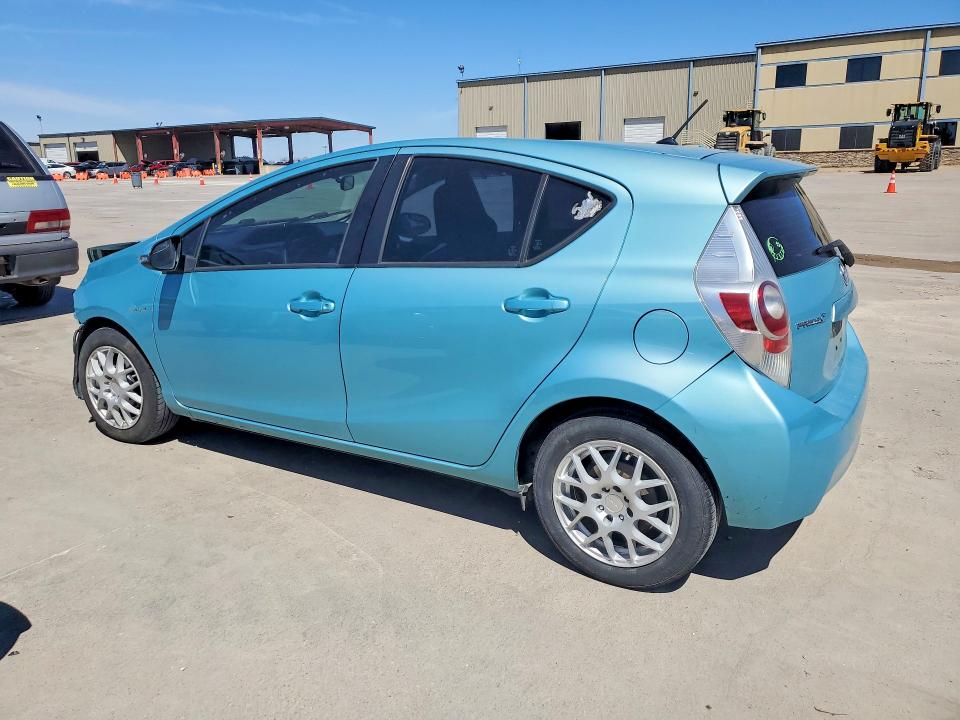 2013 Toyota Prius VIN JTDKDTB33D1054981 COPART salvage auction — FRONT END, ID - SALVAGE CERTIFICATE OF TITLE, sold $1,550 on 2026-07-02 (photo 2)