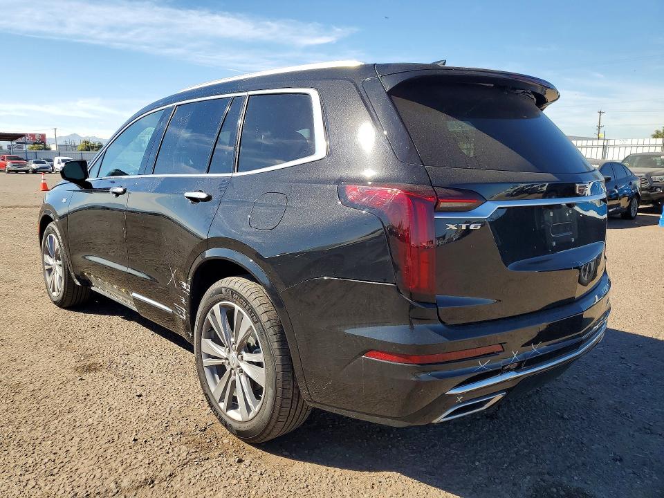 2025 Cadillac Xt6 VIN 1GYKPCRS4SZ116725 COPART salvage auction — REAR END, AZ - CERTIFICATE OF TITLE (P), sold $325 on 2026-07-30 (photo 2)
