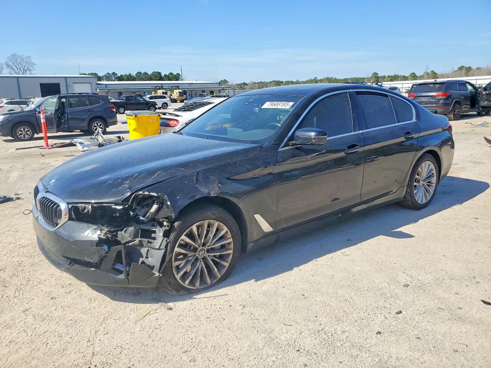 2021 BMW 530 VIN WBA53BH05MWX00934 COPART salvage auction — FRONT END, Sc - Cert Of Title-Salvage, sold $11,500 on 2026-07-06 (photo 1)