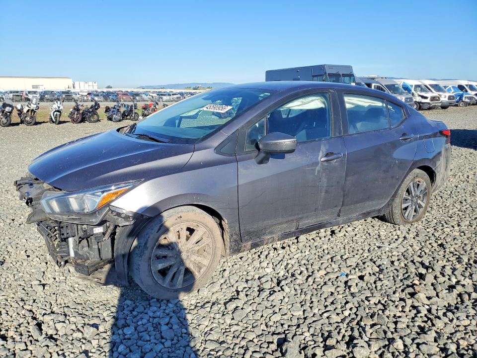 2021 Nissan Versa VIN 3N1CN8EV8ML850844 COPART salvage auction — FRONT END, Ca - Salvage Certificate, sold $2,950 on 2026-07-09 (photo 1)