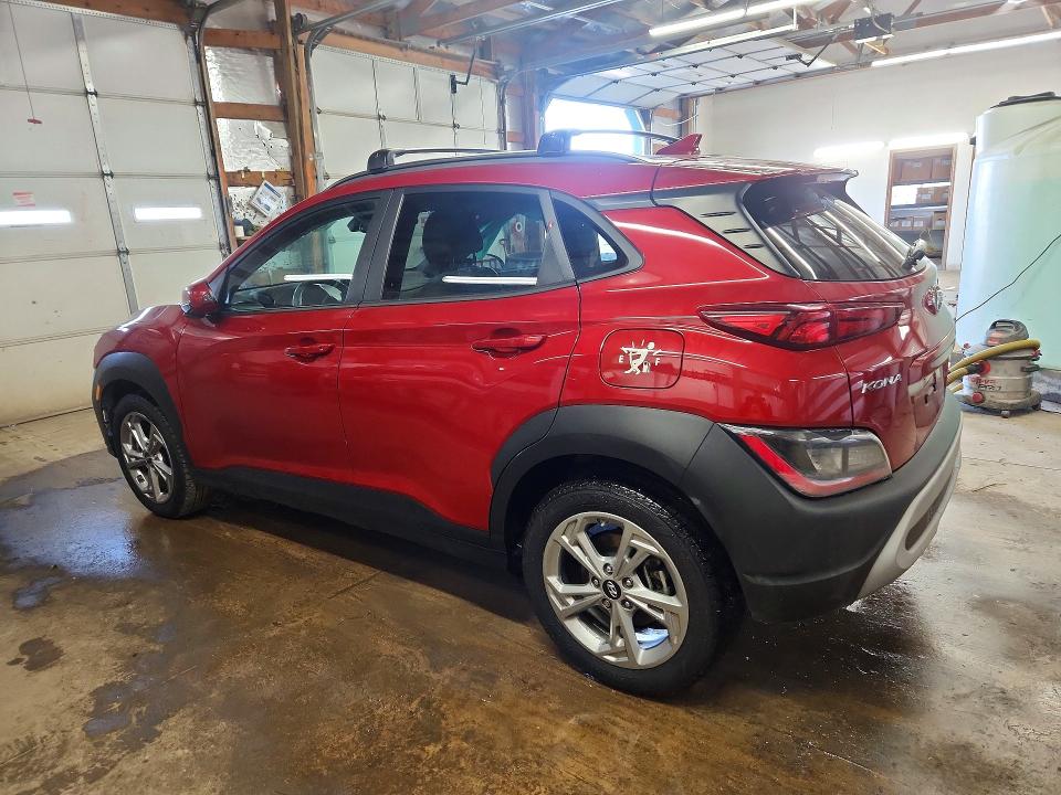 2022 Hyundai Kona VIN KM8K3CAB7NU857560 COPART salvage auction — SIDE, IL - SALVAGE CERTIFICATE, sold $5,200 on 2026-07-06 (photo 2)