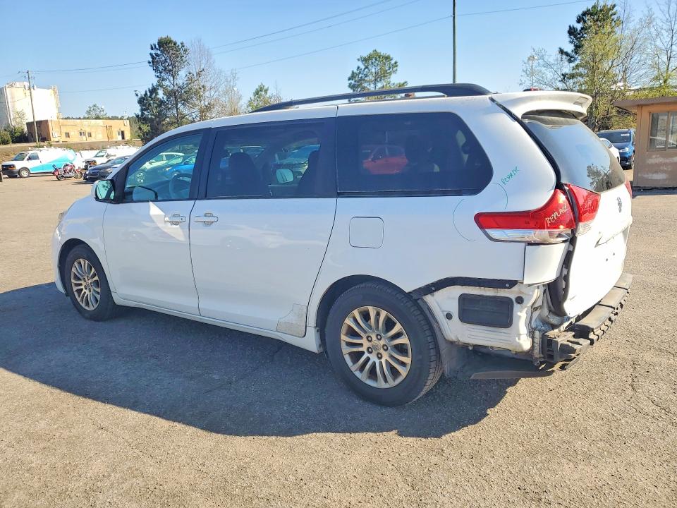2014 Toyota Sienna VIN 5TDYK3DC4ES450354 COPART salvage auction — REAR END, Sc - Cert Of Title-Salvage, sold $4,000 on 2026-07-06 (photo 2)