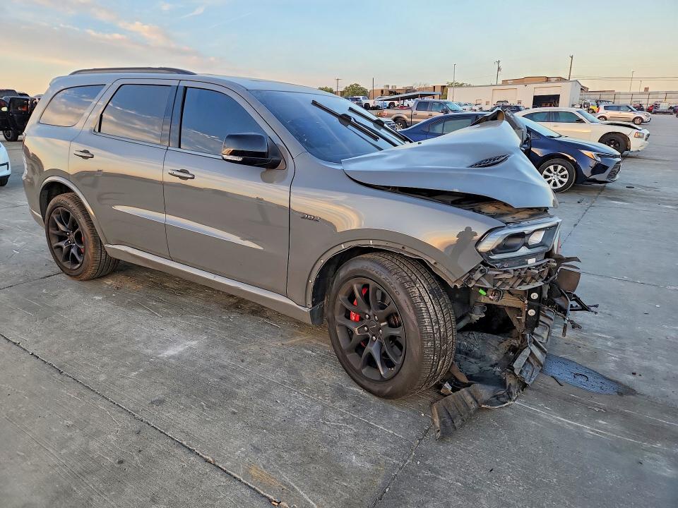 2023 Dodge Durango VIN 1C4SDJGJ7PC576226 COPART salvage auction — FRONT END, Tx - Certificate Of Title, sold $12,900 on 2026-07-09 (photo 4)