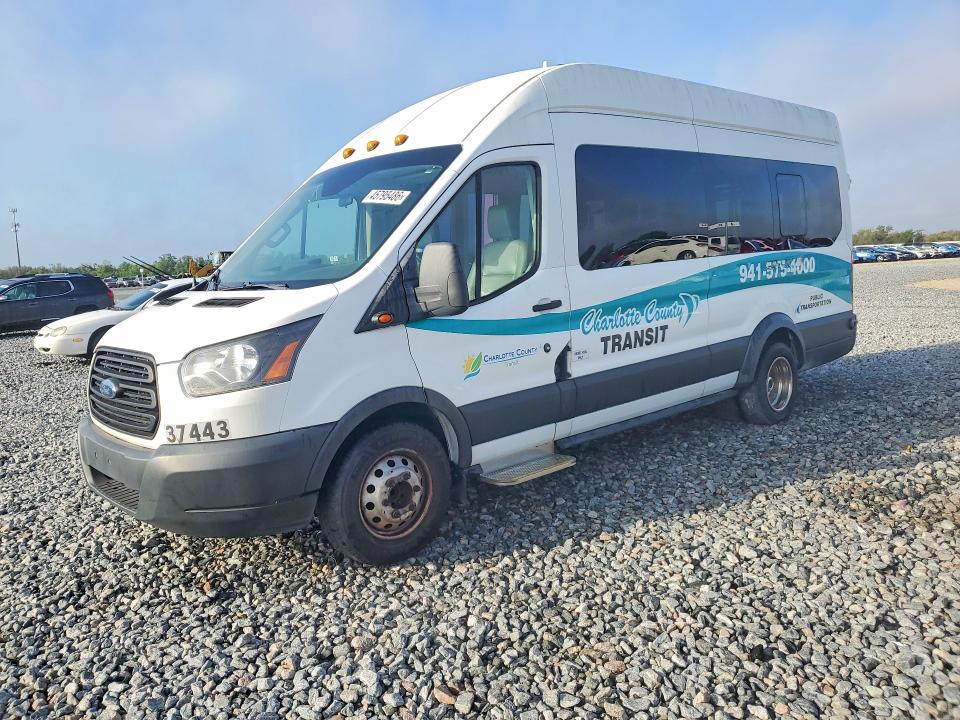 2019 Ford Transit VIN 1FDVU4XV7KKB31559 COPART salvage auction — MINOR DENT/SCRATCHES, Fl - Cert Of Title Slvg Rebuildable, sold $13,800 on 2026-07-29 (photo 1)