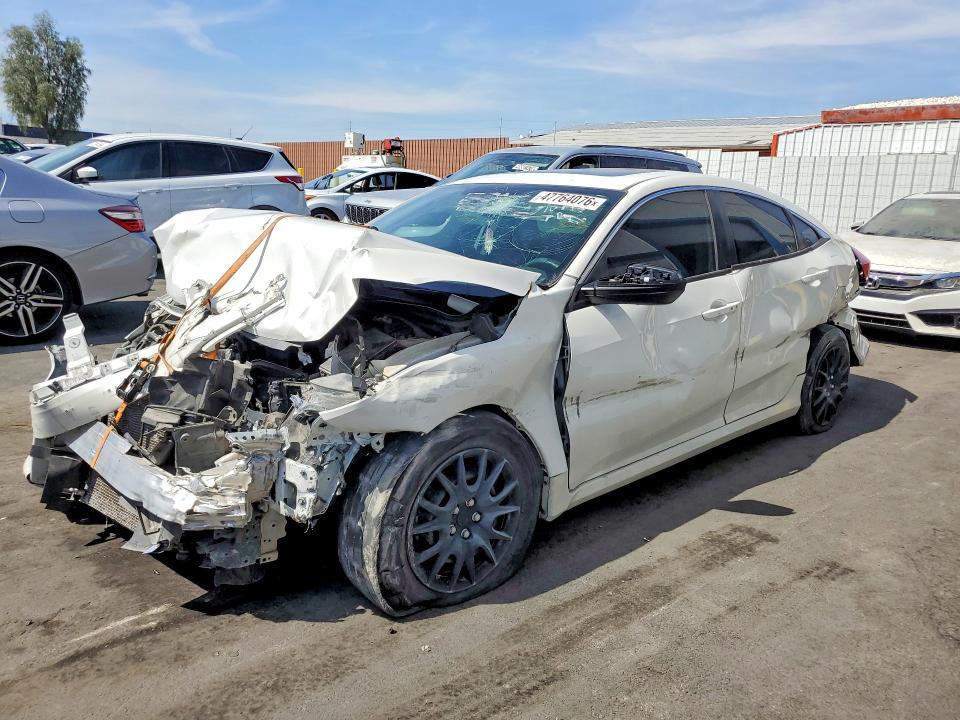 2018 Honda Civic VIN 19XFC2F74JE208120 COPART salvage auction — FRONT END, Nv - Salvage Title, sold $475 on 2026-07-02 (photo 1)