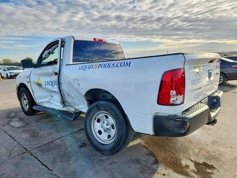 2019 Ram 1500 VIN 3C6JR6AT6KG719152 COPART salvage auction — SIDE, Tx - Certificate Of Title, sold $3,550 on 2026-07-02 (photo 2)