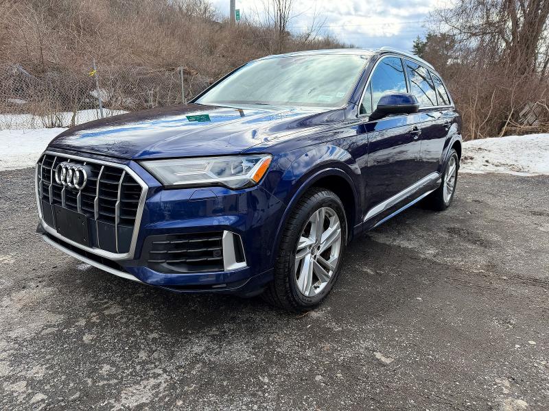 2021 Audi Q7 VIN WA1AXAF70MD010157 COPART salvage auction — NORMAL WEAR, Ny - Certificate Of Title (P), sold $15,800 on 2026-07-29 (photo 1)