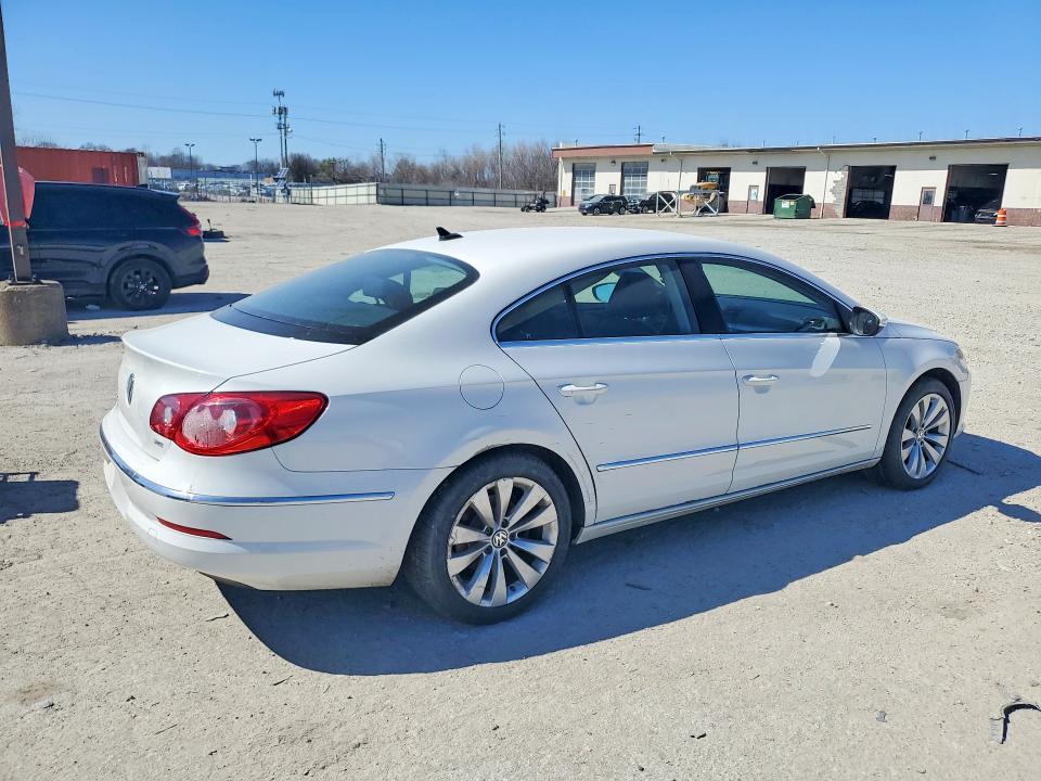 2011 Volkswagen Cc VIN WVWMN7AN4BE710983 COPART salvage auction — UNDERCARRIAGE, IN - BILL OF SALE - PARTS ONLY, sold $500 on 2026-07-31 (photo 3)