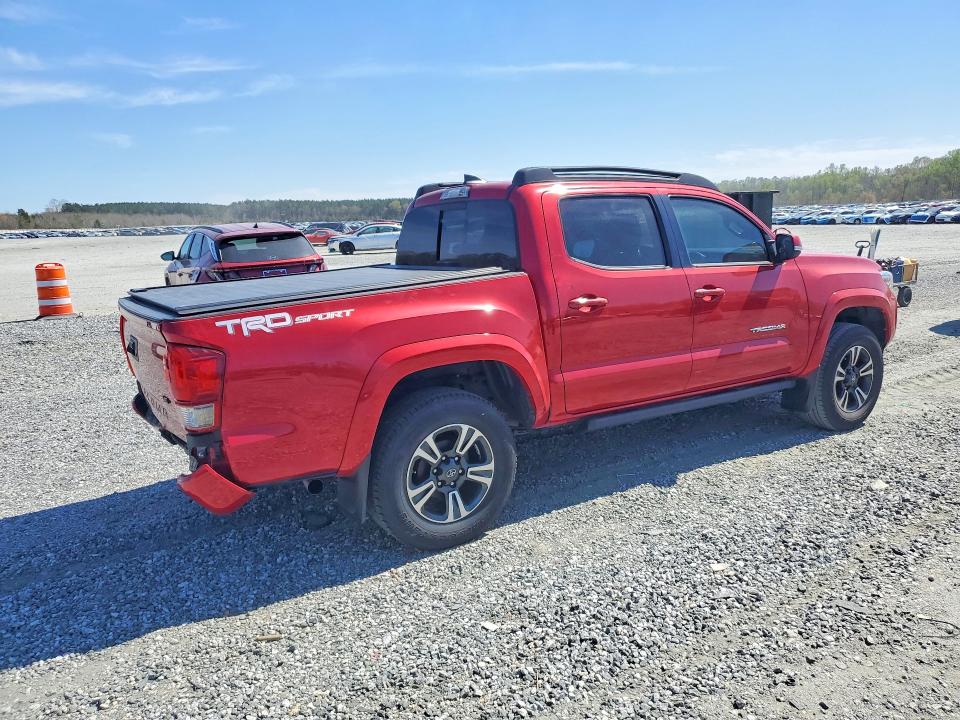 2017 Toyota Tacoma VIN 5TFAZ5CN1HX049970 COPART salvage auction — REAR END, Sc - Cert Of Title-Salvage, sold $12,100 on 2026-07-06 (photo 3)
