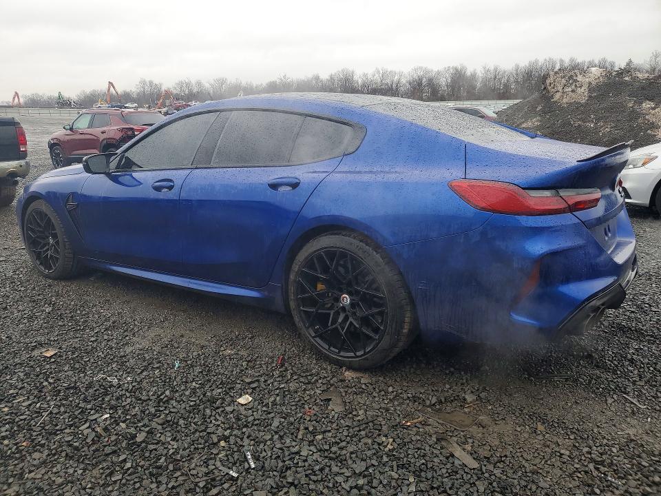 2023 BMW M8 VIN WBSGV0C02PCM91913 COPART salvage auction — REPLACED VIN, Nj - Cert Of Title-Salvage, sold $56,500 on 2026-08-14 (photo 2)