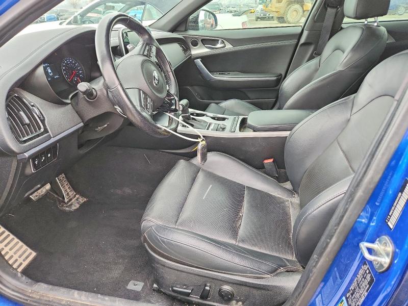 2019 Kia Stinger VIN KNAE35LC6K6045490 COPART salvage auction — SIDE, Wy - Cert Of Title-Salvage, sold $175 on 2026-07-02 (photo 7)