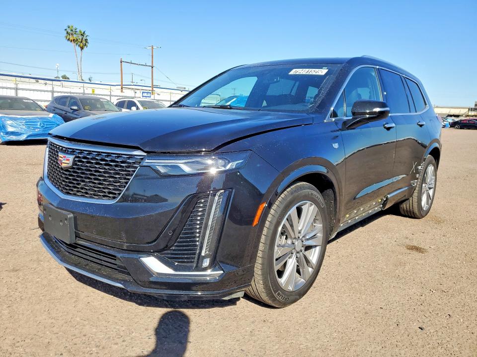 2025 Cadillac Xt6 VIN 1GYKPCRS4SZ116725 COPART salvage auction — REAR END, AZ - CERTIFICATE OF TITLE (P), sold $325 on 2026-07-30 (photo 1)