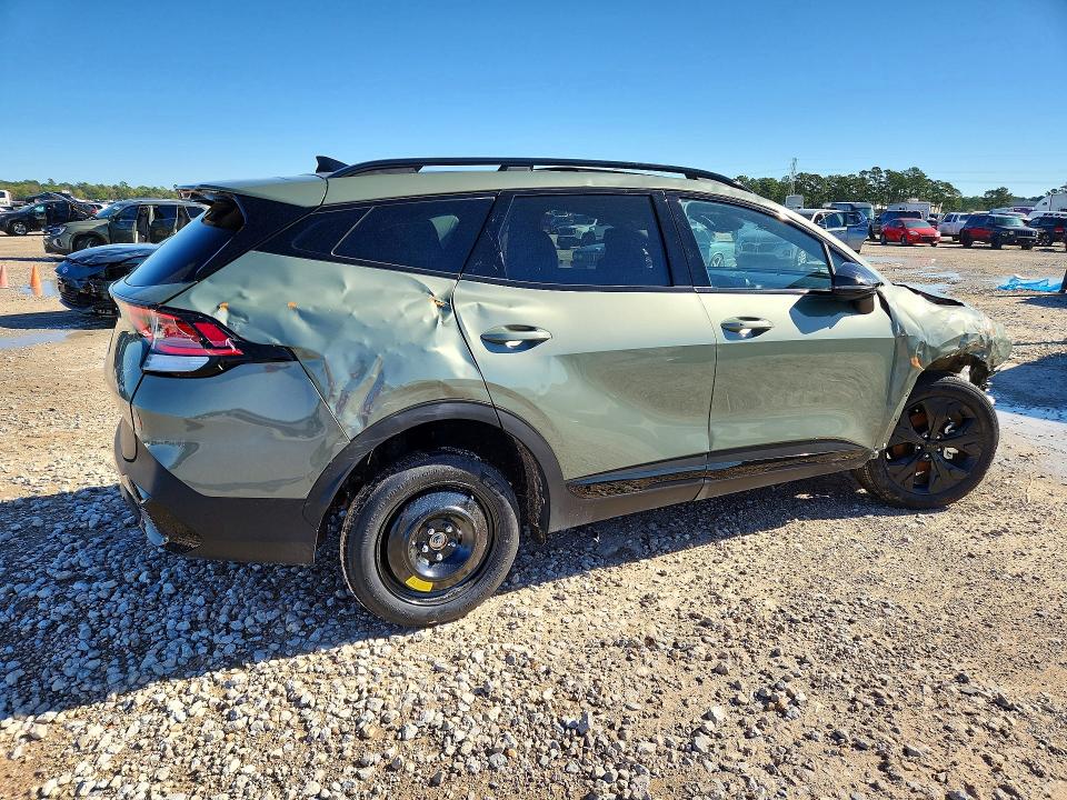 2025 Kia Sportage VIN 5XYK6CDFXSG319250 COPART salvage auction — FRONT END, Al - Cert Of Title-Salvage Title, sold $9,300 on 2026-07-10 (photo 3)