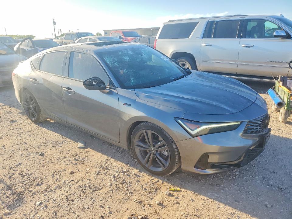 2025 Acura Integra VIN 19UDE4H38SA014008 COPART salvage auction — HAIL, Tx - Certificate Of Title, sold $4,750 on 2026-07-02 (photo 4)