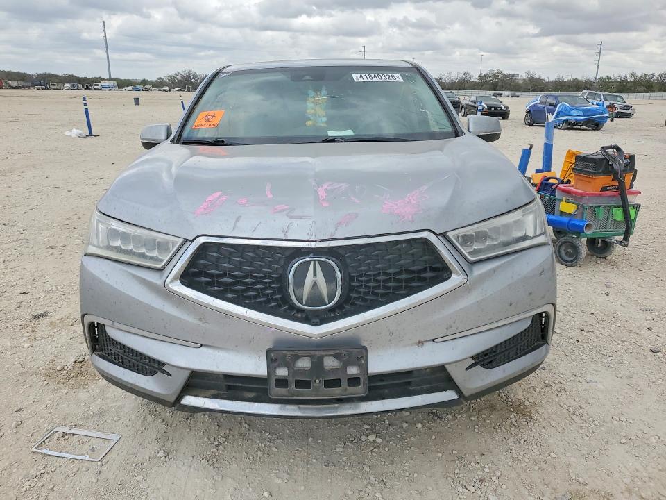 2018 Acura Mdx VIN 5J8YD3H33JL007646 COPART salvage auction — SIDE, Tx - Certificate Of Title, sold $3,800 on 2026-07-09 (photo 5)