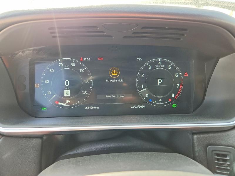 2022 Land Rover Range Rover Sport VIN SALWR2SUXNA218761 COPART salvage auction — Front End, TX - SALVAGE VEHICLE TITLE, sold $17,800 on 2026-04-09 (photo 9)
