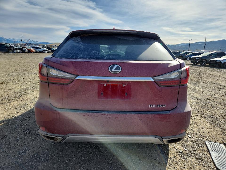 2022 Lexus Rx350 VIN 2T2HZMDA2NC347406 COPART salvage auction — FRONT END, Mt - Salvage Certificate Of A Vehic, sold $15,000 on 2026-07-14 (photo 6)