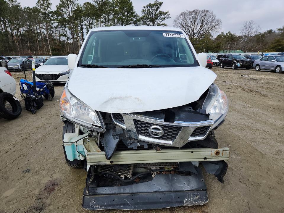 2015 Nissan Nv200 2.5 VIN 3N6CM0KN5FK698579 COPART salvage auction — FRONT END, Md - Cert Of Salvage > 75% Damage, sold $2,350 on 2026-07-07 (photo 5)