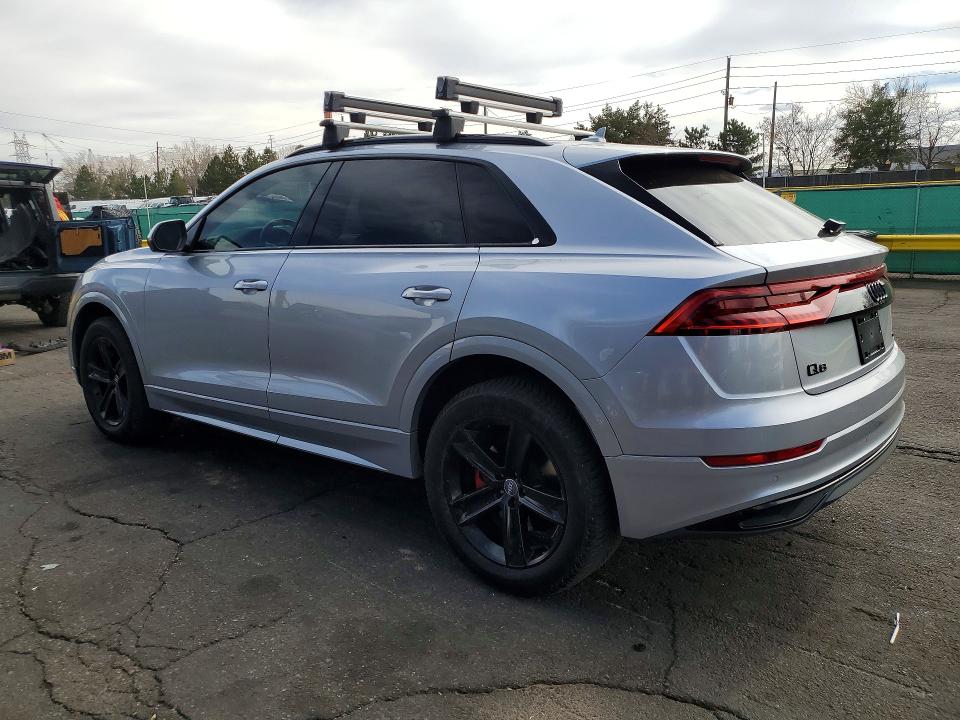 2019 Audi Q8 VIN WA1AVAF11KD017312 COPART salvage auction — MINOR DENT/SCRATCHES, Co - Dis/Dlr/Exp Only Clean Title, sold $12,500 on 2026-07-21 (photo 2)