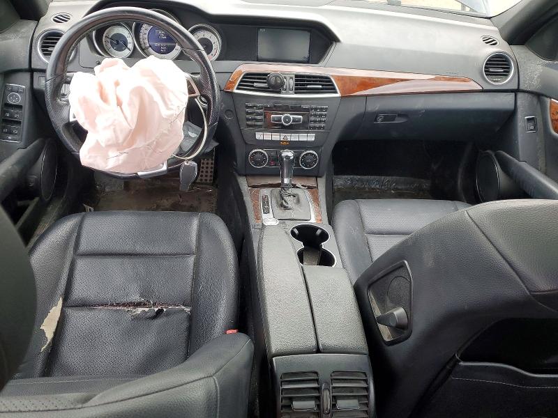 2013 Mercedes-benz C class VIN WDDGF8AB1DR268218 COPART salvage auction — FRONT END, Ia - Cert Of Title-Salvage Title, sold $100 on 2026-07-28 (photo 8)