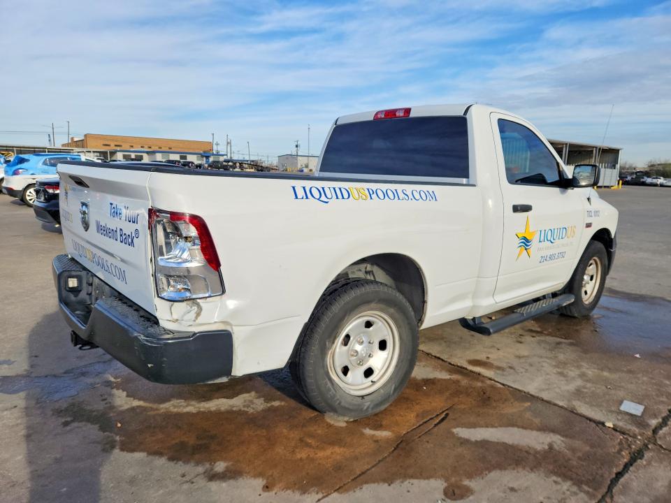 2019 Ram 1500 VIN 3C6JR6AT6KG719152 COPART salvage auction — SIDE, Tx - Certificate Of Title, sold $3,550 on 2026-07-02 (photo 3)